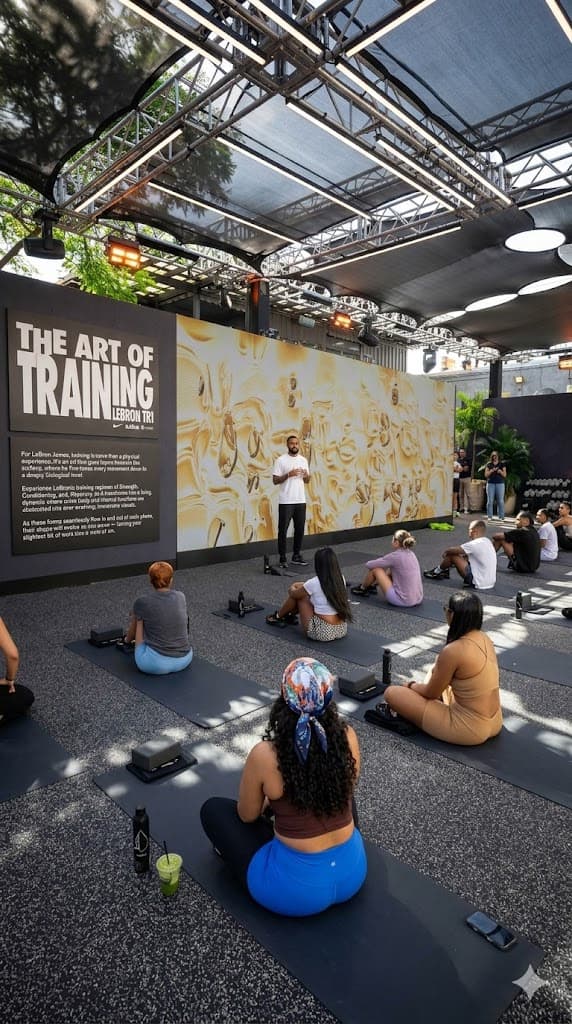 Apartment home gym