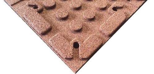ErgoTile Quad DIY rubber tiles