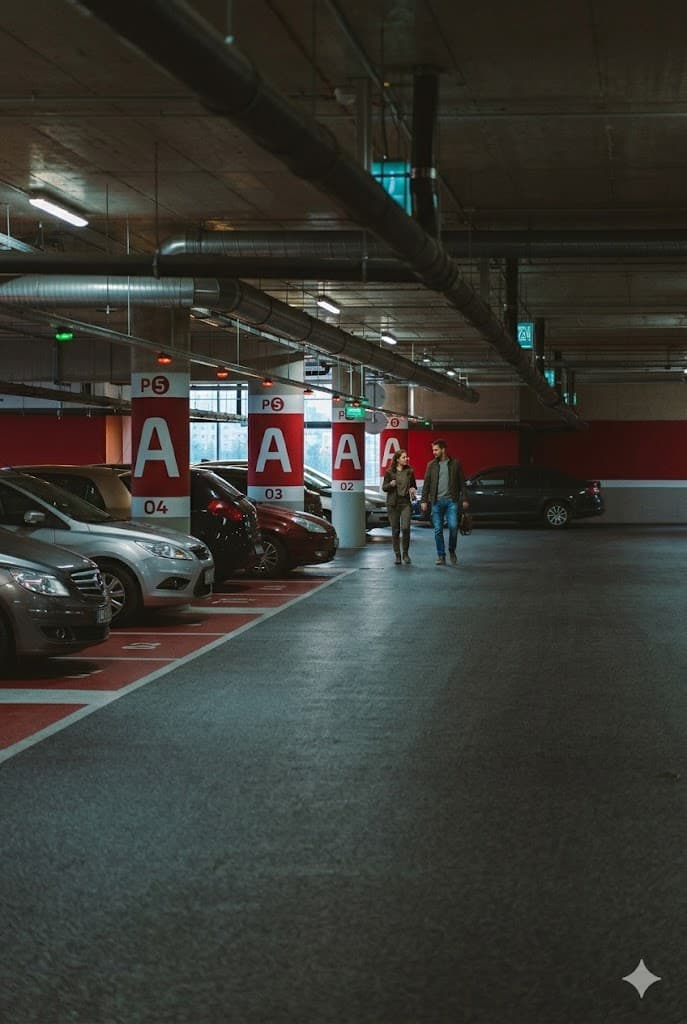 Commercial parking areas